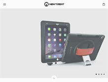 Tablet Screenshot of newtrent.com